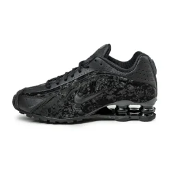 Vegane Sneaker|Retro Runner*Nike Wmns Shox R4 Black / Dark Smoke Grey