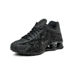 Vegane Sneaker|Retro Runner*Nike Wmns Shox R4 Black / Dark Smoke Grey