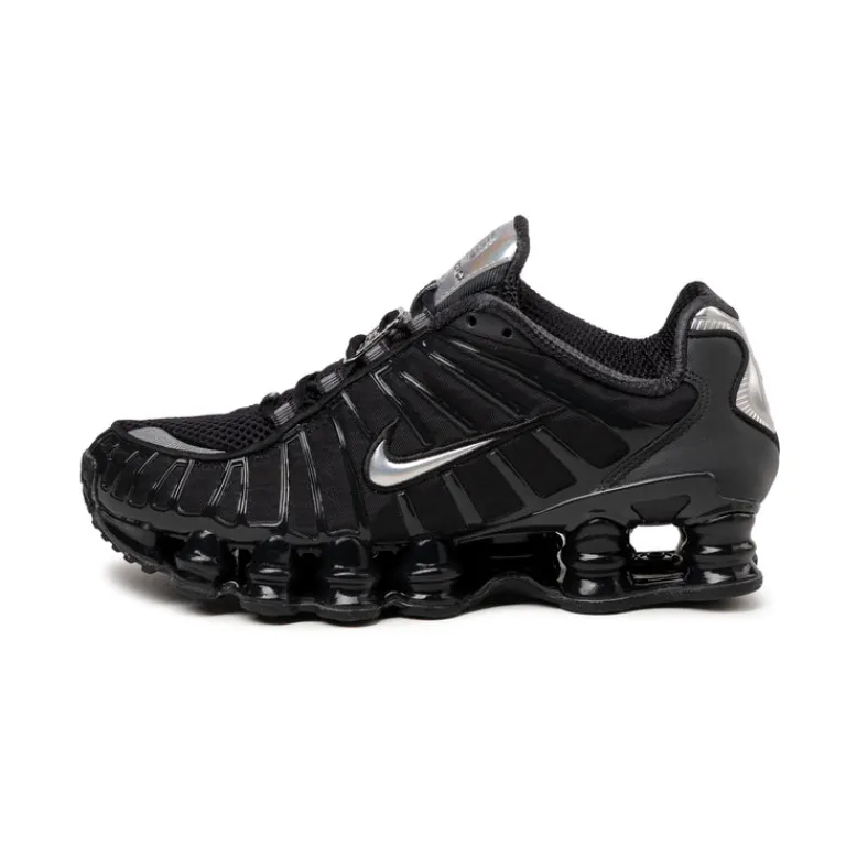 Vegane Sneaker|Retro Runner*Nike Wmns Shox TL Off Noir / Metallic Silver