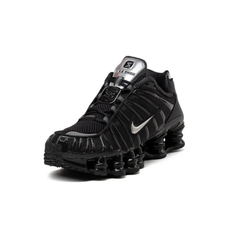 Vegane Sneaker|Retro Runner*Nike Wmns Shox TL Off Noir / Metallic Silver