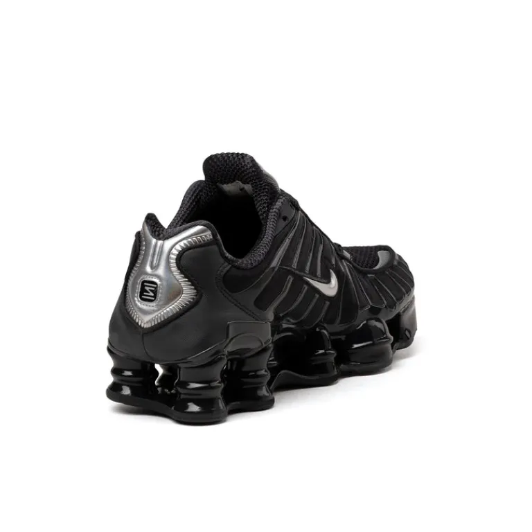 Vegane Sneaker|Retro Runner*Nike Wmns Shox TL Off Noir / Metallic Silver