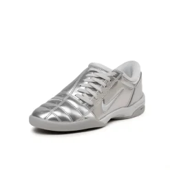 Leder Sneaker*Nike Wmns T90 Metallic Platinum / Photon Dust