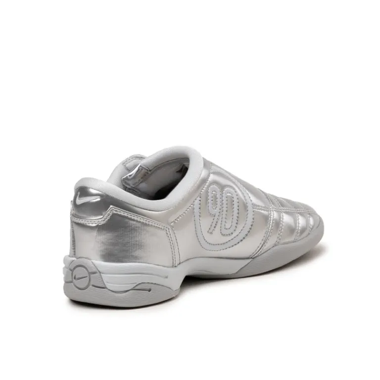 Leder Sneaker*Nike Wmns T90 Metallic Platinum / Photon Dust