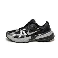 Leder Sneaker|Chunky Sneaker*Nike Wmns V2K Run Black / Metallic Silver / Anthracite