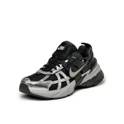 Leder Sneaker|Chunky Sneaker*Nike Wmns V2K Run Black / Metallic Silver / Anthracite