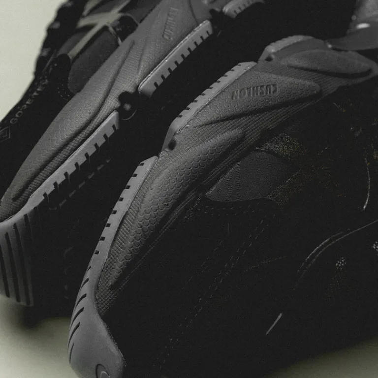 Leder Sneaker|Wasserdichte Sneaker*Nike Wmns V2K Run *GTX* Black / Black / Iron Grey / Medium Ash