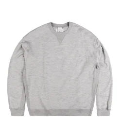Crewnecks*Nike Wool Classic Crewneck Matte Silver / Heather Grey