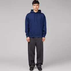 Hoodies*Nike Wool Classic Hoodie Blue Void