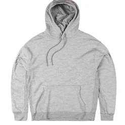 Hoodies*Nike Wool Classic Hoodie Matte Silver / Heather Grey