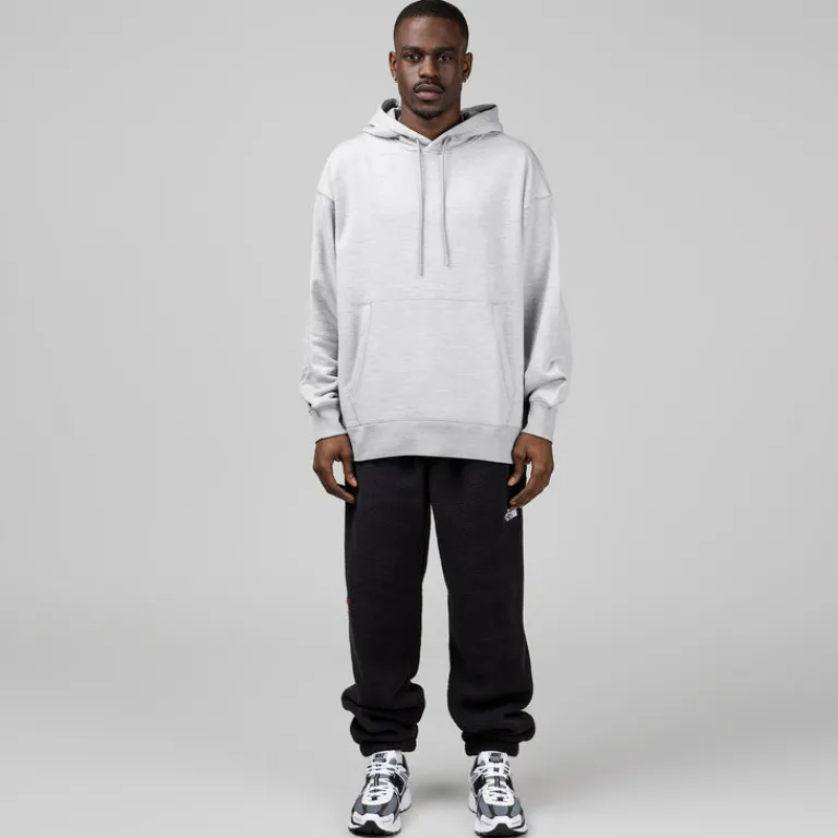 Hoodies*Nike Wool Classic Hoodie Matte Silver / Heather Grey