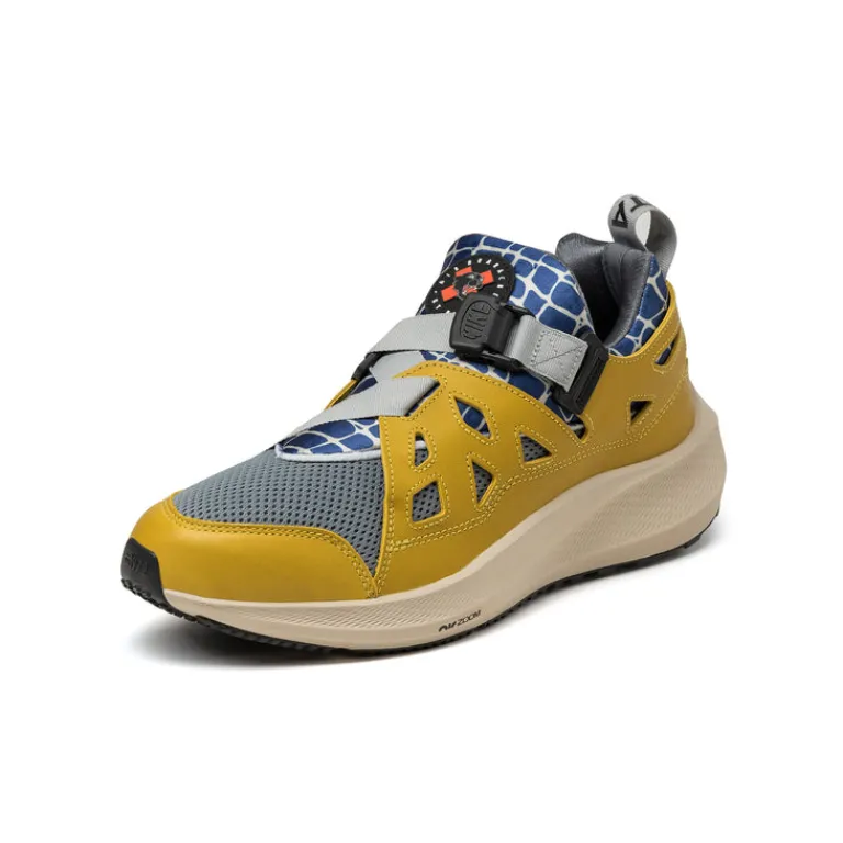 Leder Sneaker|Retro Runner*Nike x Patta Air Huarache 20Y24 Safron Quartz / Cool Grey / Sanddrift