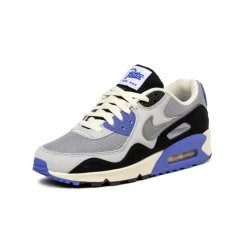 Vegane Sneaker|Retro Runner*Nike x Patta Air Max 90 SP *Waves* Particle Grey / Neutral Grey / Sapphire