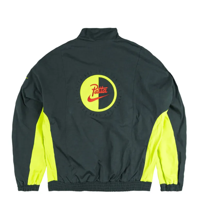 Jacken|Running*Nike x Patta Track Jacket Black / Cyber