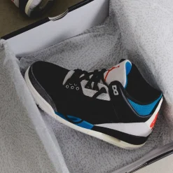 High-Top Sneaker|Leder Sneaker*Jordan NikeAir 3 Retro OG *Rare Air* Black / Chile Red / Neutral Grey