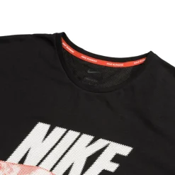 T-Shirts*Nike Rise 365 Run Energy Dri-Fit Running Short Sleeve Top Black / Picante Red