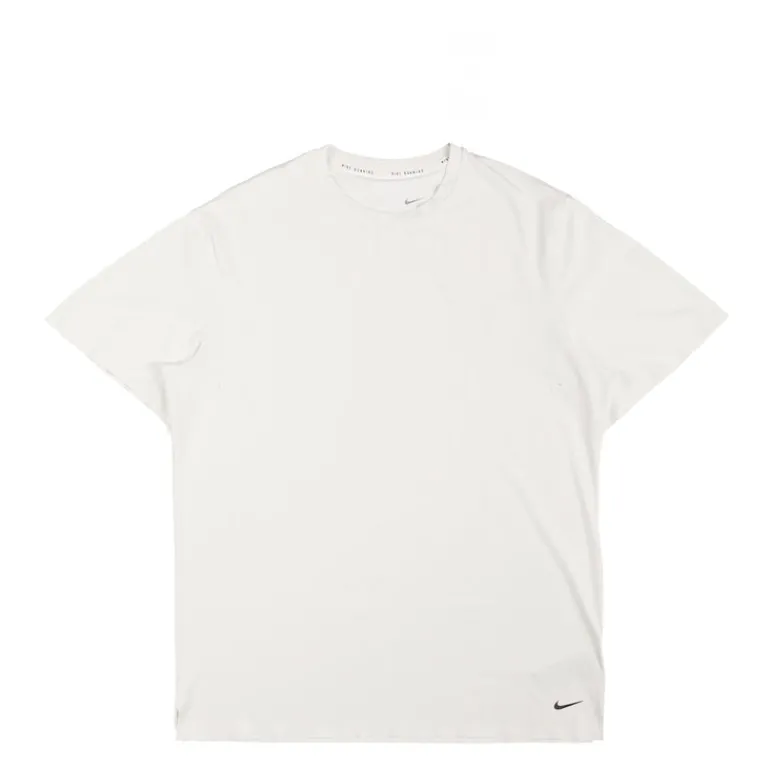 Running|T-Shirts*Nike Run Dri-Fit Adv Short-Sleeve Running Top Summit White / Black Reflective