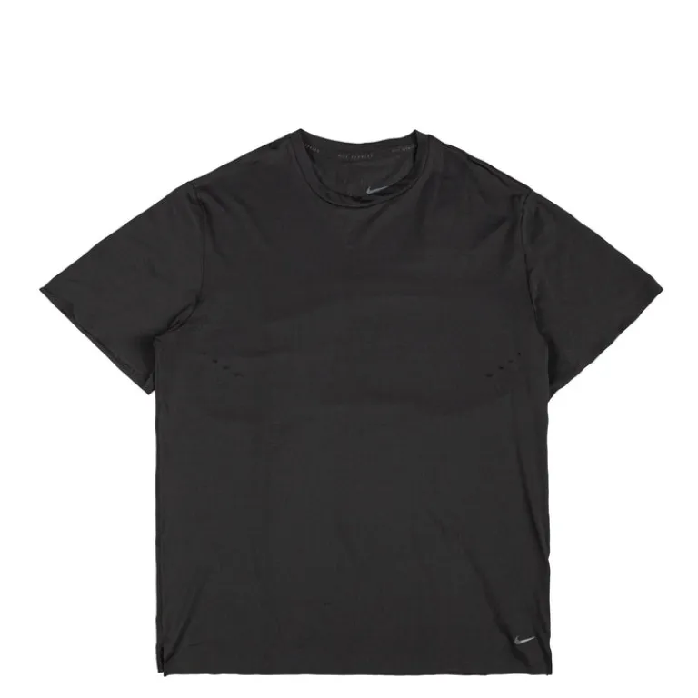 Running|T-Shirts*Nike Run Dri-Fit Adv Short-Sleeve Running Top Black / Black Reflective