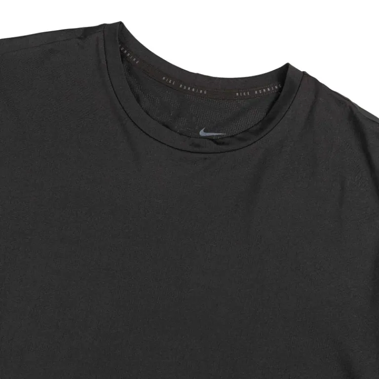 Running|T-Shirts*Nike Run Dri-Fit Adv Short-Sleeve Running Top Black / Black Reflective