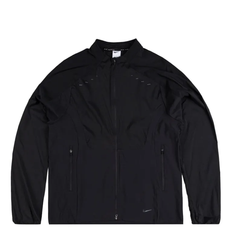 Jacken|Running*Nike Run Lightweight Running Jacket Black / Black Reflective