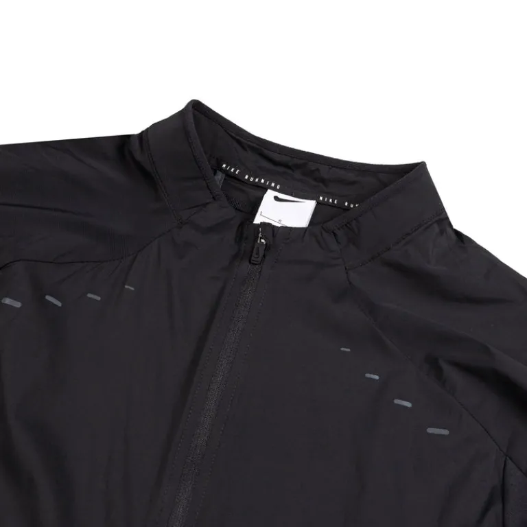 Jacken|Running*Nike Run Lightweight Running Jacket Black / Black Reflective