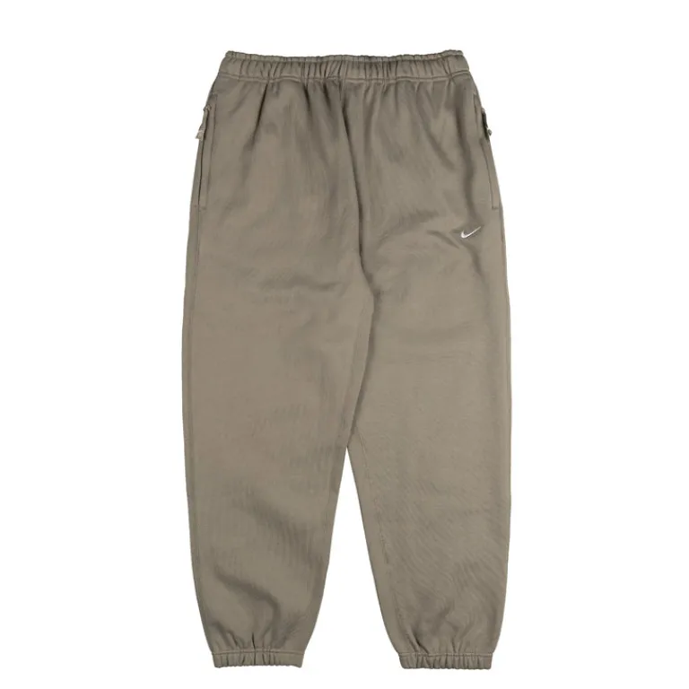 Jogginghosen*Nike Solo Swoosh Fleece Pant Light Army / White