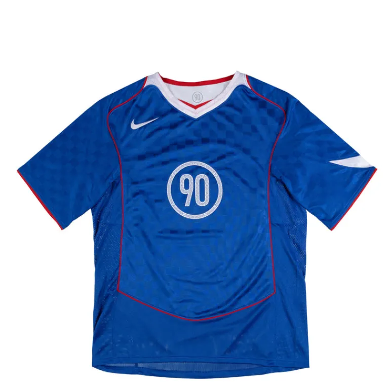T-Shirts*Nike Total 90 Dri-Fit Soccer Jersey Game Royal / White / Sport Red / White