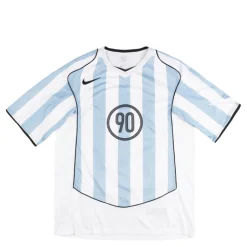 T-Shirts*Nike Total 90 Dri-Fit Soccer Jersey Psychic Blue / White / Black / Black