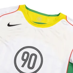 T-Shirts*Nike Total 90 Dri-Fit Soccer Jersey White / Opti Yellow / Lt Crimson / Black