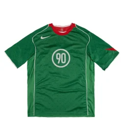 T-Shirts*Nike Total 90 Dri-Fit Soccer Jersey Classic Green / Sport Red / White / White