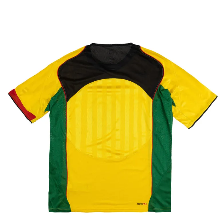 T-Shirts*Nike Total 90 Dri-Fit Soccer Jersey Tour Yellow / Black / Sport Red / Black