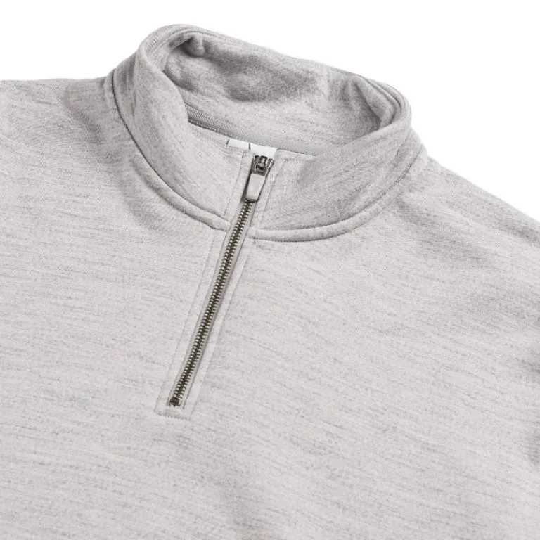 Crewnecks*Nike Wool Classic Quarter Zip Matte Silver / Heather Grey