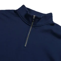 Crewnecks*Nike Wool Classic Quarter Zip Blue Void