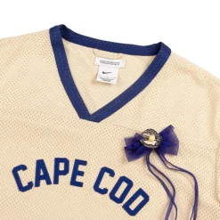 T-Shirts*Nike x Bode Rec. Mesh Jersey Ecru / Deep Royal Blue