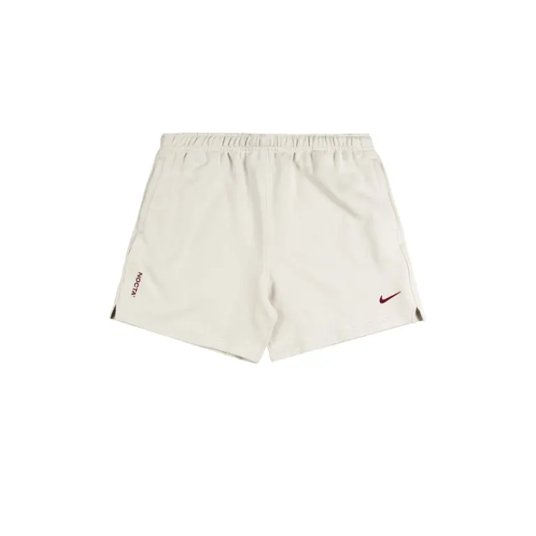 Shorts*Nike x Nocta Cardinal Fleeceshorts Light Orewood Brown / Team Red