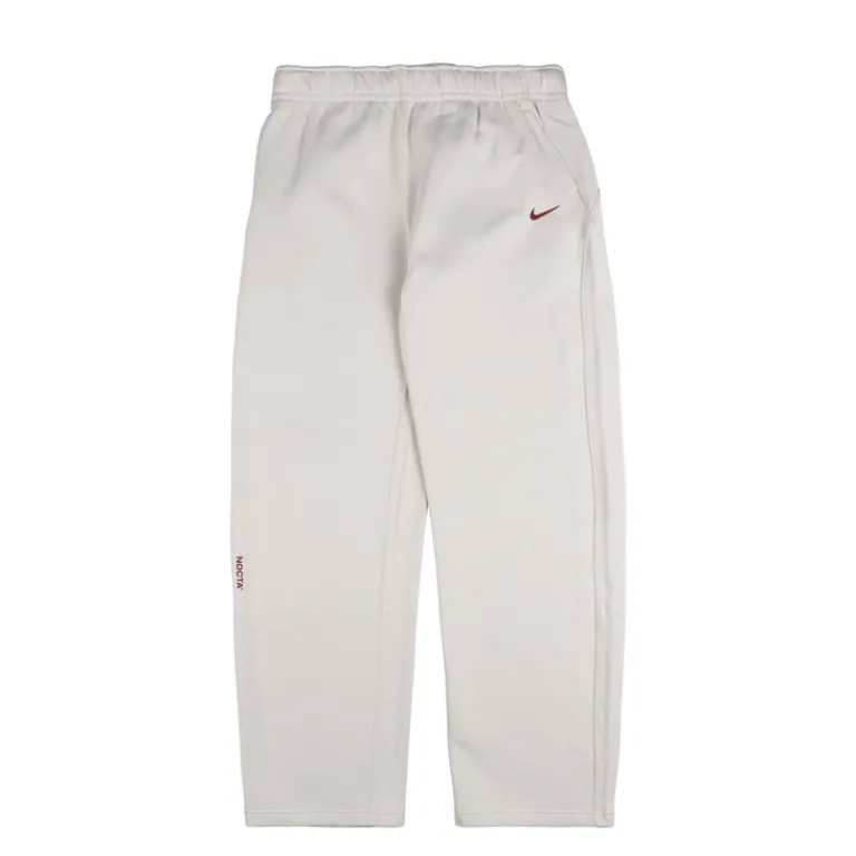 Jogginghosen*Nike x Nocta CS Open Hem Fleece Pant Light Orewood Brown / Team Red