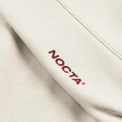 Hoodies*Nike x Nocta Fleece Hoodie (Light Orewood Brown / Team Red
