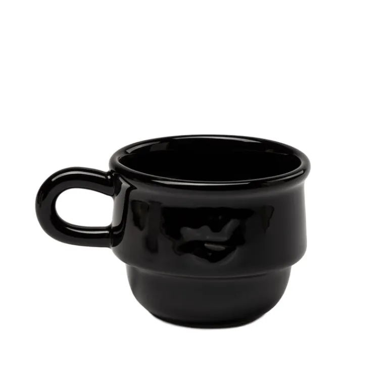 Geschirr*Niko June Kantine Cup 2 Pcs Black