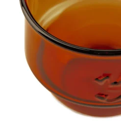 Geschirr*Niko June Kantine Drinking Glass 2 Pcs Amber