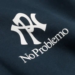 Hoodies*No Problemo NYP Zip Through Hoodie Navy