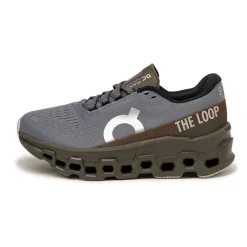 Vegane Sneaker|Laufschuhe*On x Pleasures x The Loop Cloudmster 2 Mist / Olive