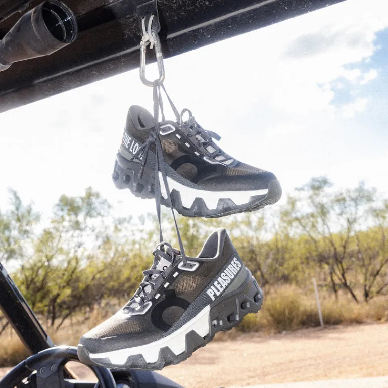 Vegane Sneaker|Laufschuhe*On x Pleasures x The Loop Cloudmster Hyper Espresso / Elk