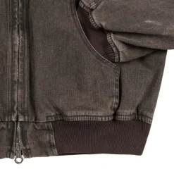 Jacken*Our Legacy Bank Jacket Black Coated Wash