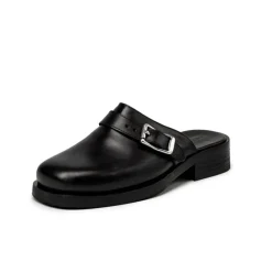 Leder Sneaker*Our Legacy Camion Mule Black