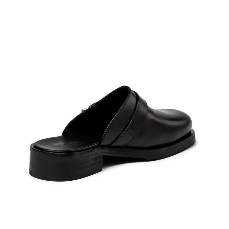 Leder Sneaker*Our Legacy Camion Mule Black