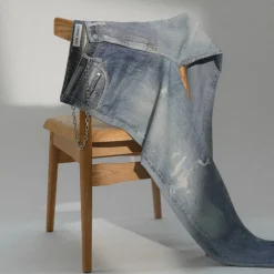 Hosen*Our Legacy Third Cut Digital Denim Print