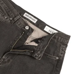 Hosen*Our Legacy Third Cut Black Coated Wash
