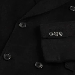 Jacken*Our Legacy Whale Coat Black Hairy Wool