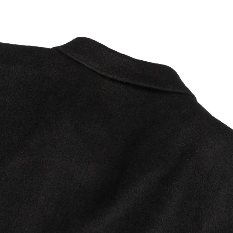 Jacken*Our Legacy Whale Coat Black Hairy Wool