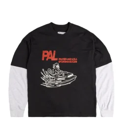 T-Shirts*PAL Sporting Goods River Rats Double Sleeve Longsleeve Caviar
