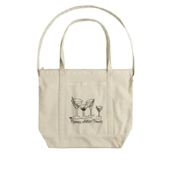 Taschen*Palmes Martini Zip Tote Bag Off White